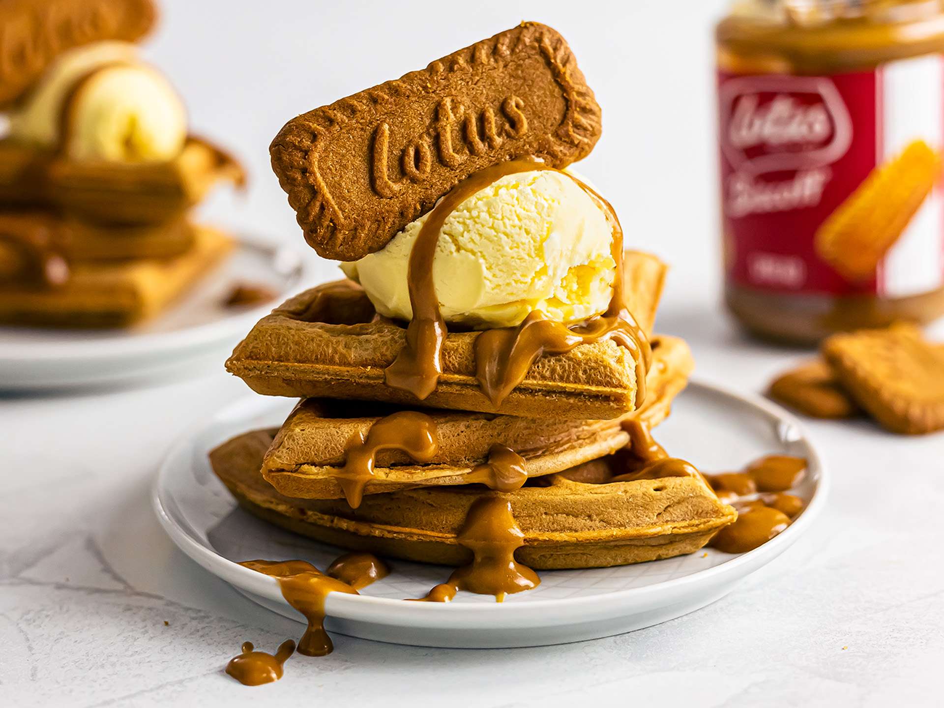 Biscoff Waffle